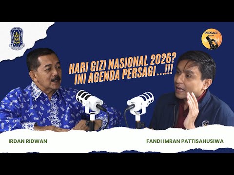 Hari Gizi Nasional 2026?? Ini Agenda PERSAGI Kabupaten Serang!!! | PERSAGI Kabupaten Serang PODCAST Eps. 16
